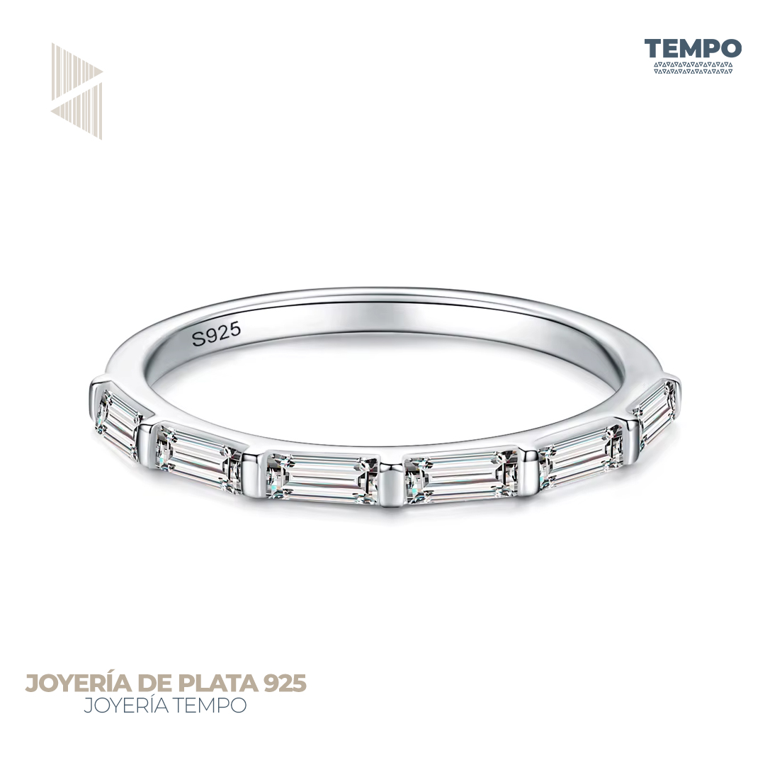 2 ANILLO HECHO DE PLATA 925 - CHURUMBELA DE PLATA CUADROS - AB18 - Imagen 1