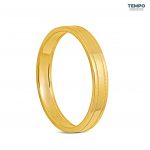Banda Clásica Milgrain – Oro con doble línea decorativa de 3.5 mm – BBO11 - Imagen 2