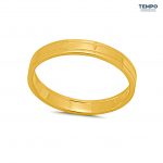 Banda Clásica Milgrain – Oro con doble línea decorativa de 3.5 mm – BBO11 - Imagen 4