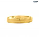 Banda Clásica Milgrain – Oro con doble línea decorativa de 3.5 mm – BBO11 - Imagen 5