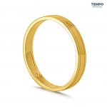 Banda Clásica Milgrain – Oro con doble línea decorativa de 3.5 mm – BBO11 - Imagen 3