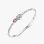 Pulsera de plata 92| OMEGA CON TREBOL | BP120