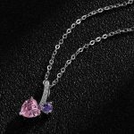 Collar de Plata 925 - COLLAR DE PLATA 925 –  COLLAR DOS CORAZONES C221